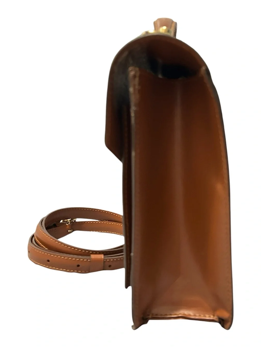 Louis Vuitton Monogram Monceau Satchel with Tan Strap